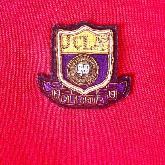 UCLA Vintage Collegiate V Neck‎ Sweater - Picture 5 of 8